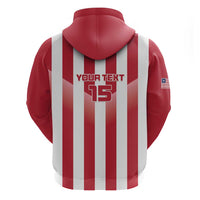 Custom Liberia Football Hoodie Sporty Style - Wonder Print Shop