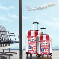 Custom Liberia Football Luggage Cover Sporty Style - Wonder Print Shop