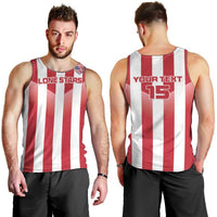 Custom Liberia Football Men Tank Top Sporty Style - Wonder Print Shop