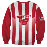 Custom Liberia Football Sweatshirt Sporty Style - Wonder Print Shop