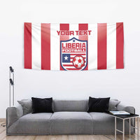 Custom Liberia Football Tapestry Sporty Style - Wonder Print Shop
