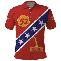 Montford Point Marines Polo Shirt 52 USMC Tribute - Wonder Print Shop