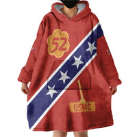 Montford Point Marines Wearable Blanket Hoodie 52 USMC Tribute - Wonder Print Shop