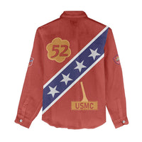 Montford Point Marines Women Casual Shirt 52 USMC Tribute - Wonder Print Shop