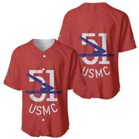 Montford Point Marines Baseball Jersey 51 USMC Tribute - Wonder Print Shop