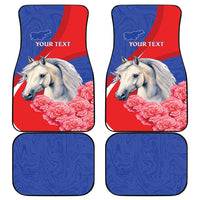 Personalised Balkan Lipizzaner Horse Slovenia Car Mats Carnation Sporty Style - Wonder Print Shop