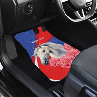 Personalised Balkan Lipizzaner Horse Slovenia Car Mats Carnation Sporty Style - Wonder Print Shop