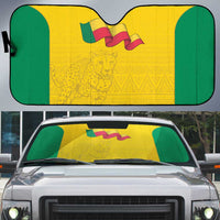Benin Football Auto Sun Shade Go Champions Les Guepards - Wonder Print Shop