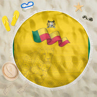 Benin Football Beach Blanket Go Champions Les Guepards - Wonder Print Shop