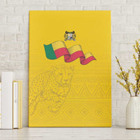 Benin Football Canvas Wall Art Go Champions Les Guepards - Wonder Print Shop