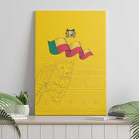 Benin Football Canvas Wall Art Go Champions Les Guepards - Wonder Print Shop
