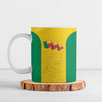 Custom Benin Football Ceramic Mug Go Champions Les Guepards - Wonder Print Shop