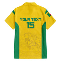 Custom Benin Football Family Matching Mermaid Dress and Hawaiian Shirt Go Champions Les Guepards - Wonder Print Shop