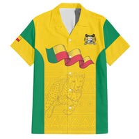 Custom Benin Football Hawaiian Shirt Go Champions Les Guepards - Wonder Print Shop