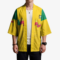 Custom Benin Football Kimono Go Champions Les Guepards - Wonder Print Shop
