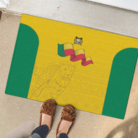 Benin Football Rubber Doormat Go Champions Les Guepards - Wonder Print Shop