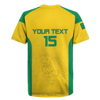 Custom Benin Football Rugby Jersey Go Champions Les Guepards - Wonder Print Shop