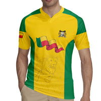 Custom Benin Football Rugby Jersey Go Champions Les Guepards - Wonder Print Shop