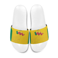 Benin Football Slide Sandals Go Champions Les Guepards - Wonder Print Shop