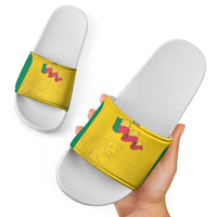 Benin Football Slide Sandals Go Champions Les Guepards - Wonder Print Shop