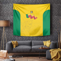 Benin Football Tapestry Go Champions Les Guepards - Wonder Print Shop