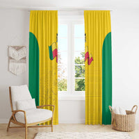 Benin Football Window Curtain Go Champions Les Guepards - Wonder Print Shop