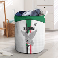 Sudan Football Laundry Basket Go Champions Falcons of Jediane - Wonder Print Shop