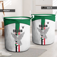 Sudan Football Laundry Basket Go Champions Falcons of Jediane - Wonder Print Shop