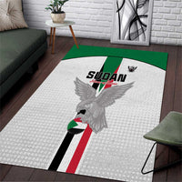 Sudan Football Area Rug Go Champions Falcons of Jediane - Wonder Print Shop