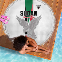 Sudan Football Beach Blanket Go Champions Falcons of Jediane - Wonder Print Shop