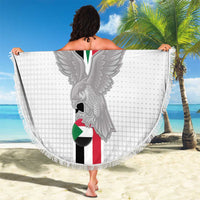 Sudan Football Beach Blanket Go Champions Falcons of Jediane - Wonder Print Shop