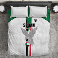 Sudan Football Bedding Set Go Champions Falcons of Jediane - Wonder Print Shop