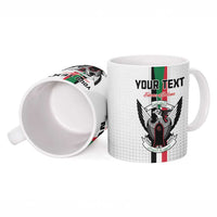 Custom Sudan Football Ceramic Mug Go Champions Falcons of Jediane - Wonder Print Shop