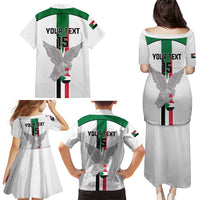 Custom Sudan Football Family Matching Puletasi and Hawaiian Shirt Go Champions Falcons of Jediane - Wonder Print Shop