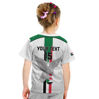 Custom Sudan Football Kid T Shirt Go Champions Falcons of Jediane - Wonder Print Shop