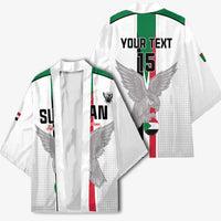 Custom Sudan Football Kimono Go Champions Falcons of Jediane - Wonder Print Shop