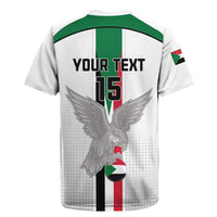 Custom Sudan Football Rugby Jersey Go Champions Falcons of Jediane - Wonder Print Shop