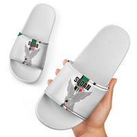 Sudan Football Slide Sandals Go Champions Falcons of Jediane - Wonder Print Shop