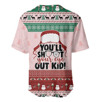 Christmas Story Baseball Jersey You'll Shoot Your Eye Out - Wonder Print Shop