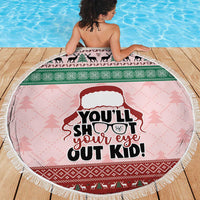 Christmas Story Beach Blanket You'll Shoot Your Eye Out - Wonder Print Shop