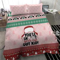 Christmas Story Bedding Set You'll Shoot Your Eye Out - Wonder Print Shop