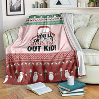 Christmas Story Blanket You'll Shoot Your Eye Out - Wonder Print Shop