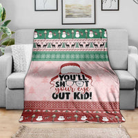 Christmas Story Blanket You'll Shoot Your Eye Out - Wonder Print Shop