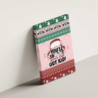 Christmas Story Canvas Wall Art You'll Shoot Your Eye Out - Wonder Print Shop