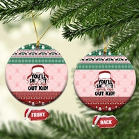 Christmas Story Ceramic Ornament You'll Shoot Your Eye Out - Wonder Print Shop