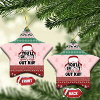 Christmas Story Ceramic Ornament You'll Shoot Your Eye Out - Wonder Print Shop