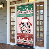 Christmas Story Door Cover You'll Shoot Your Eye Out - Wonder Print Shop