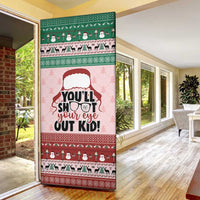 Christmas Story Door Cover You'll Shoot Your Eye Out - Wonder Print Shop