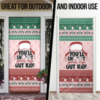Christmas Story Door Cover You'll Shoot Your Eye Out - Wonder Print Shop