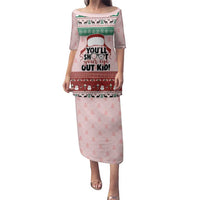 Christmas Story Family Matching Puletasi and Hawaiian Shirt You'll Shoot Your Eye Out - Wonder Print Shop